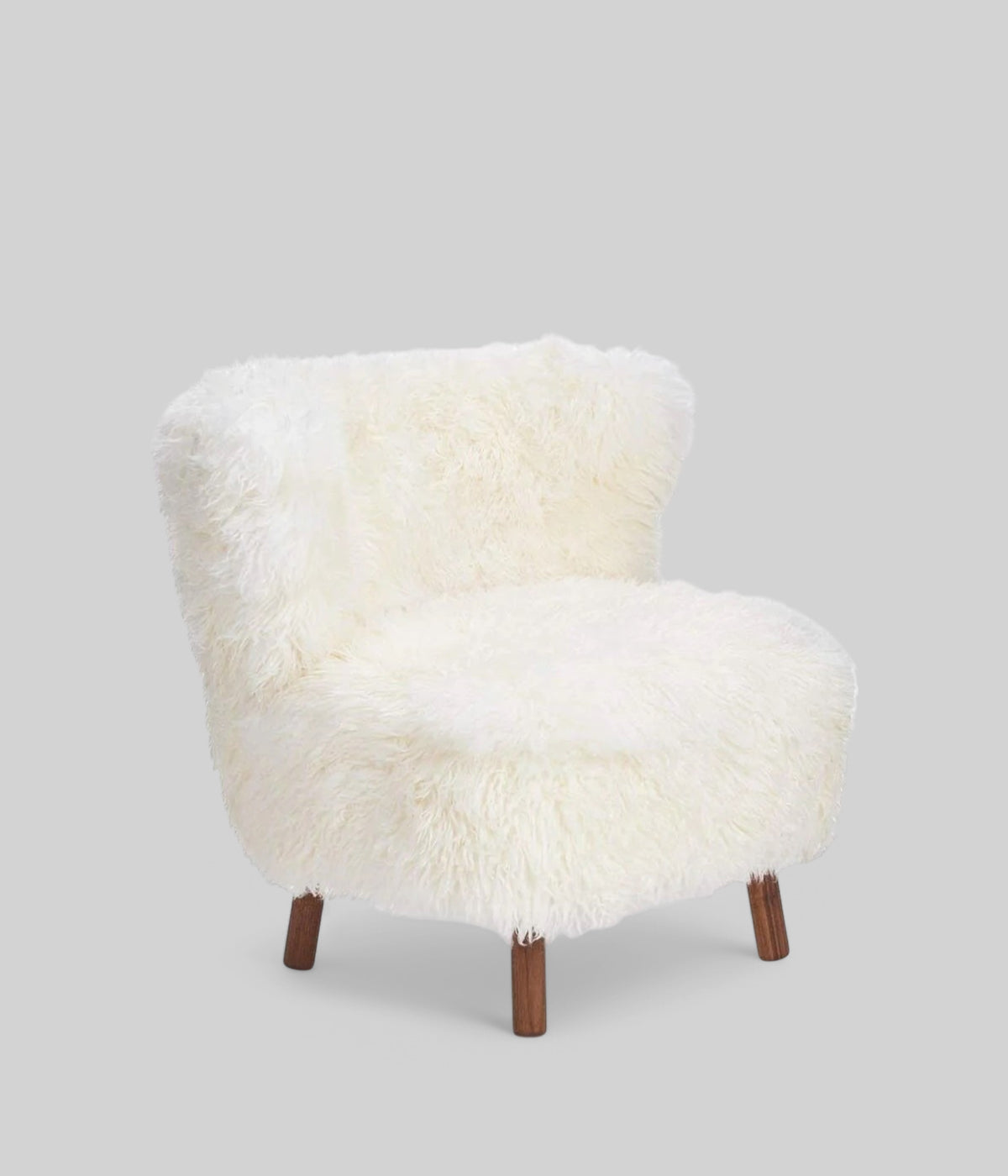 Tibetan curly wool chair