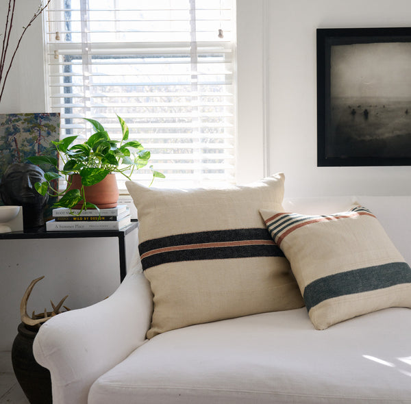 Patagonia Stripe Pillow Cover, 25x25 Bloomist