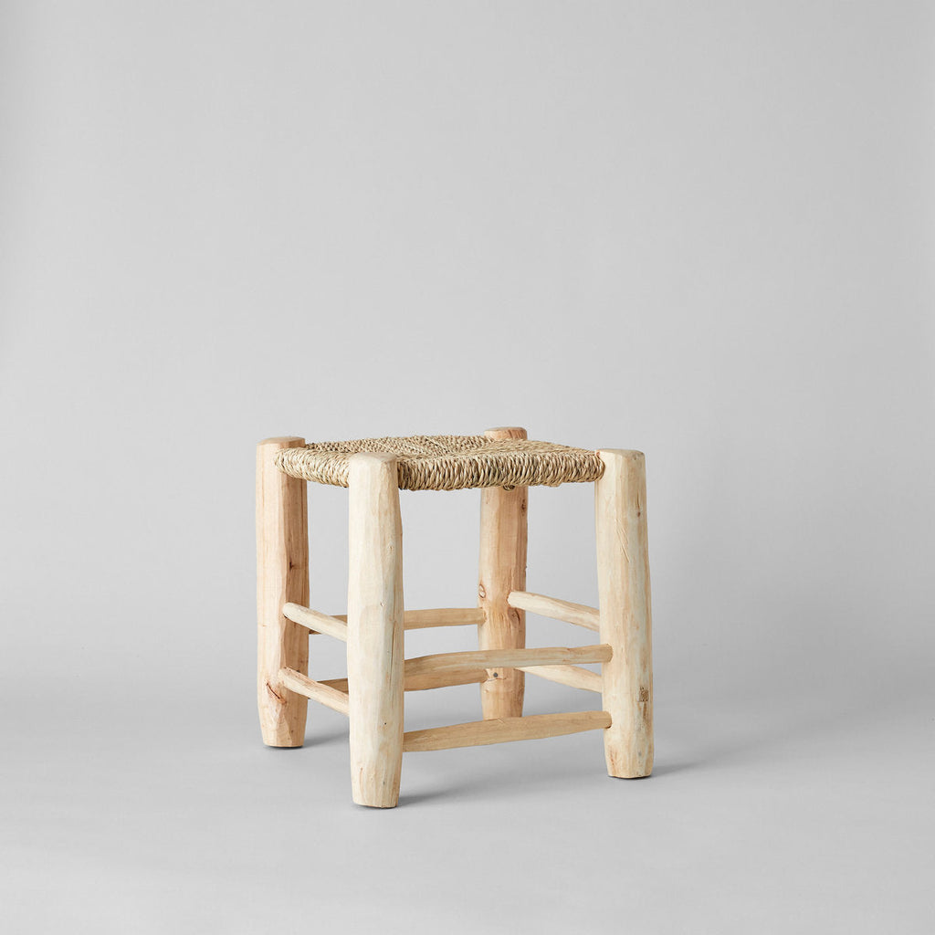 Moroccan Woven Stool - Bloomist