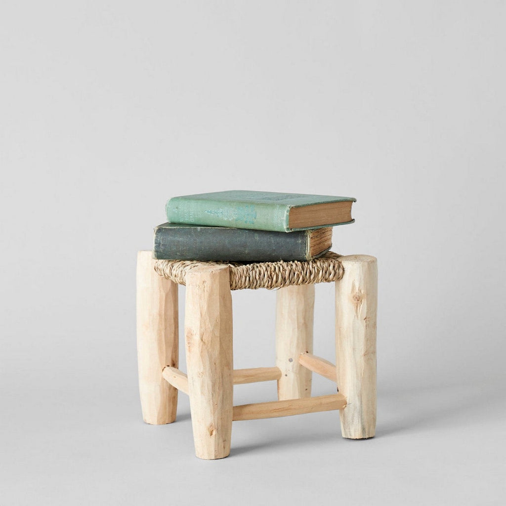 Moroccan Woven Stool, Small - Bloomist