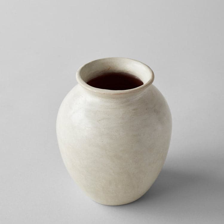 Natural Tadelakt Vase, Small - Bloomist