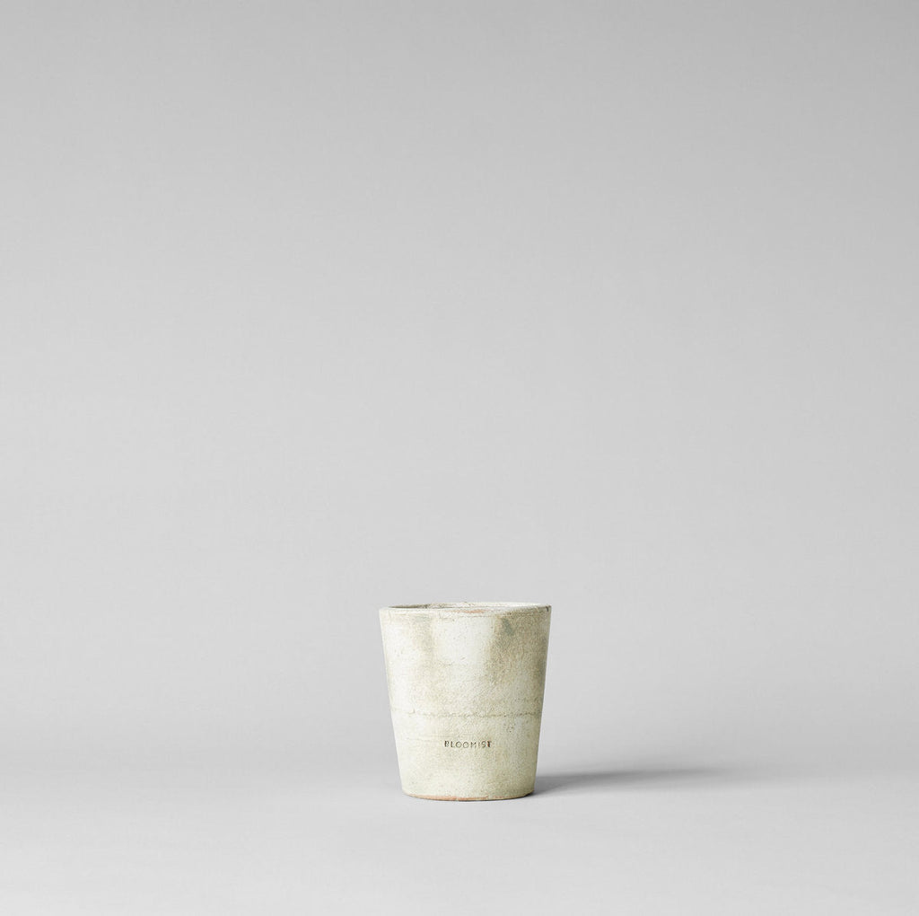 Basic Planter, White Patina - Bloomist