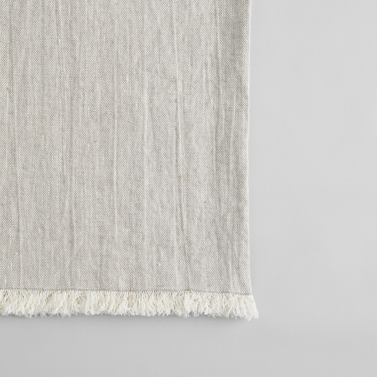 Linen Throw in Natural - Bloomist