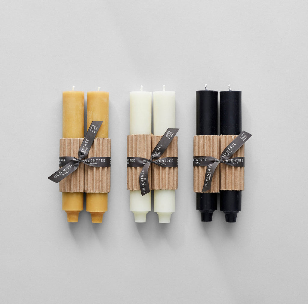 Beeswax Columns Candles - Bloomist