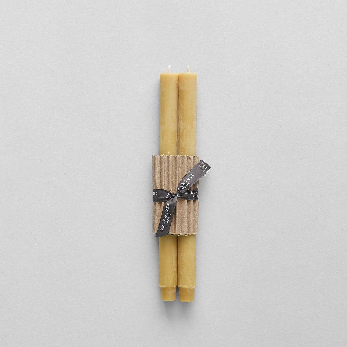 Greentree Home Beeswax Church Taper Candles