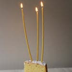 Beeswax Celebration Candles, Set of 8 - Bloomist