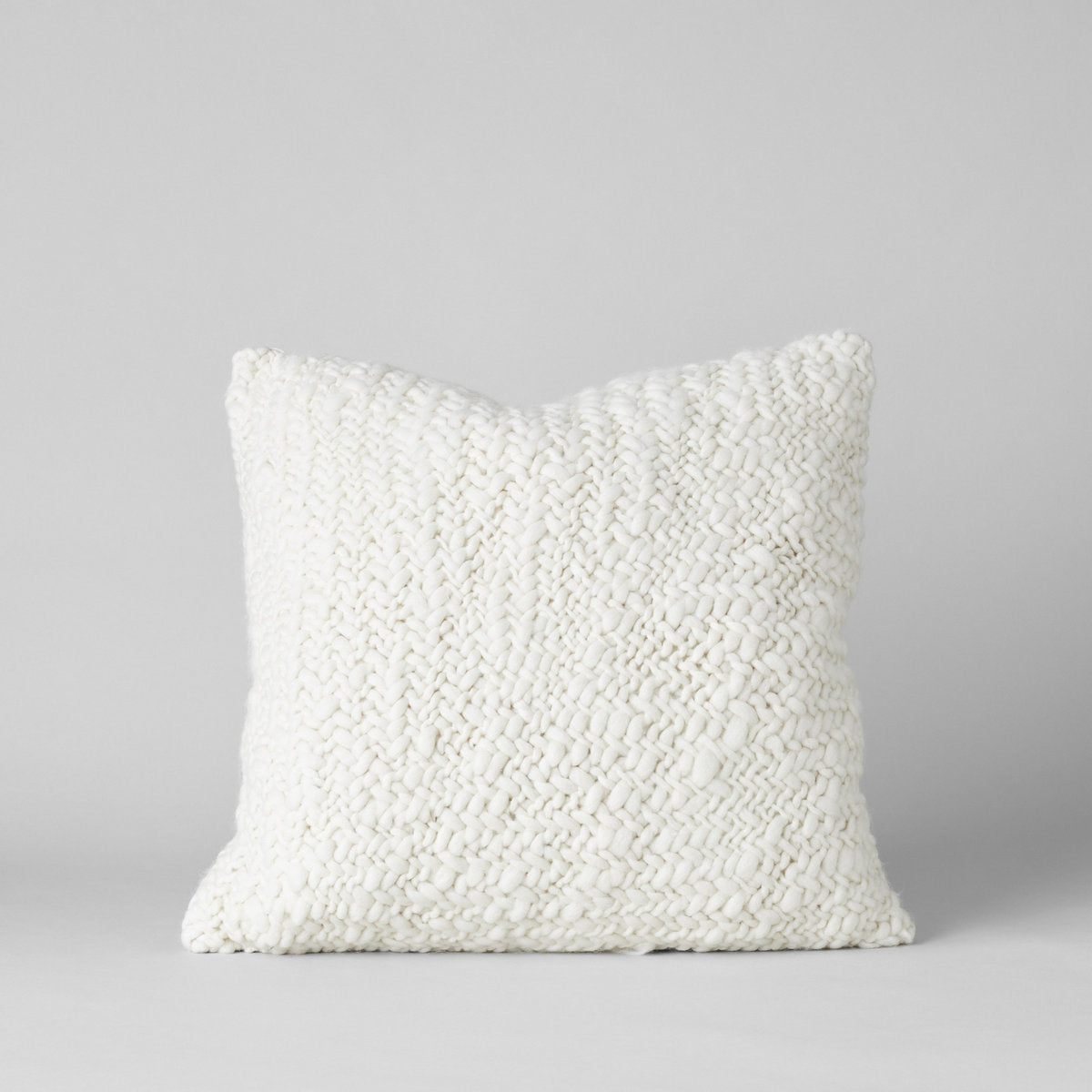 Nube Handwoven Wool Pillow - Thumbnail 2