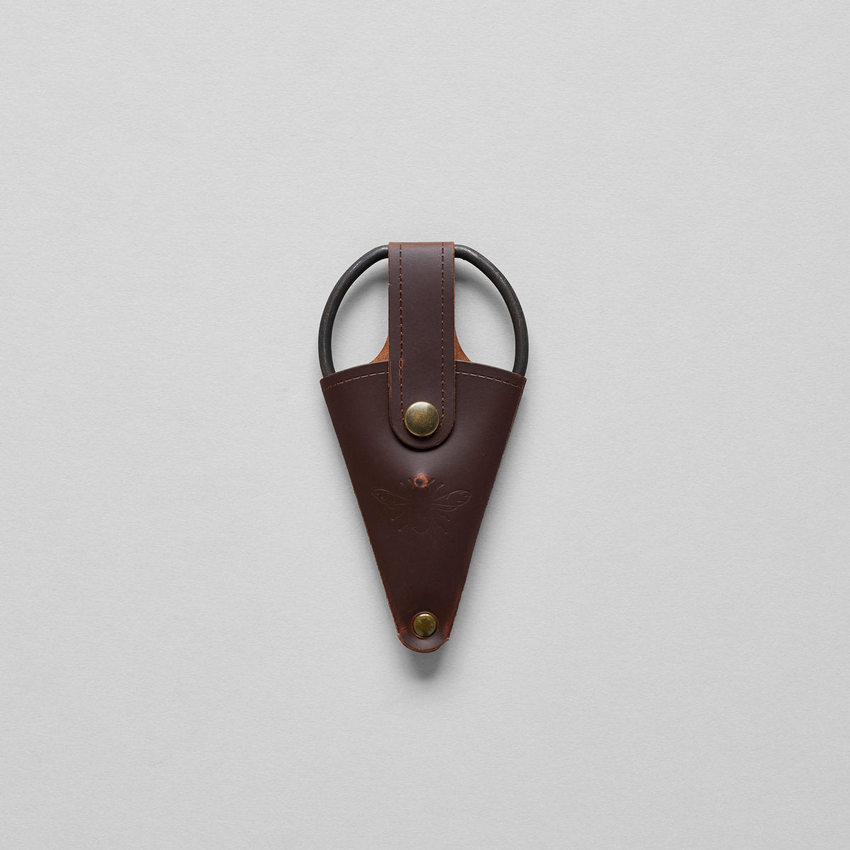 Scissors in Recycled Leather Pouch - Thumbnail 2