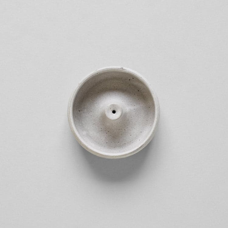 Stoneware Incense Holder, Grey - Bloomist