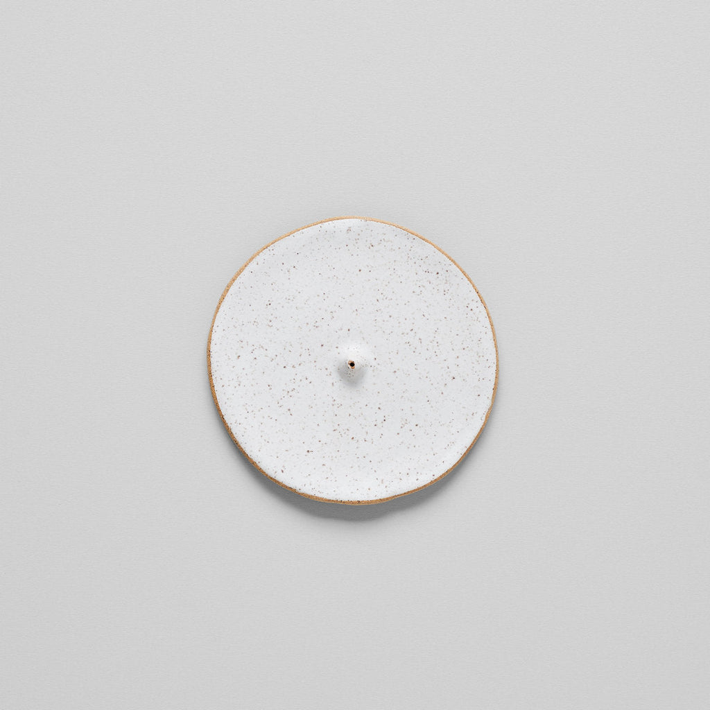 Incense Holder, Speckled White - Bloomist