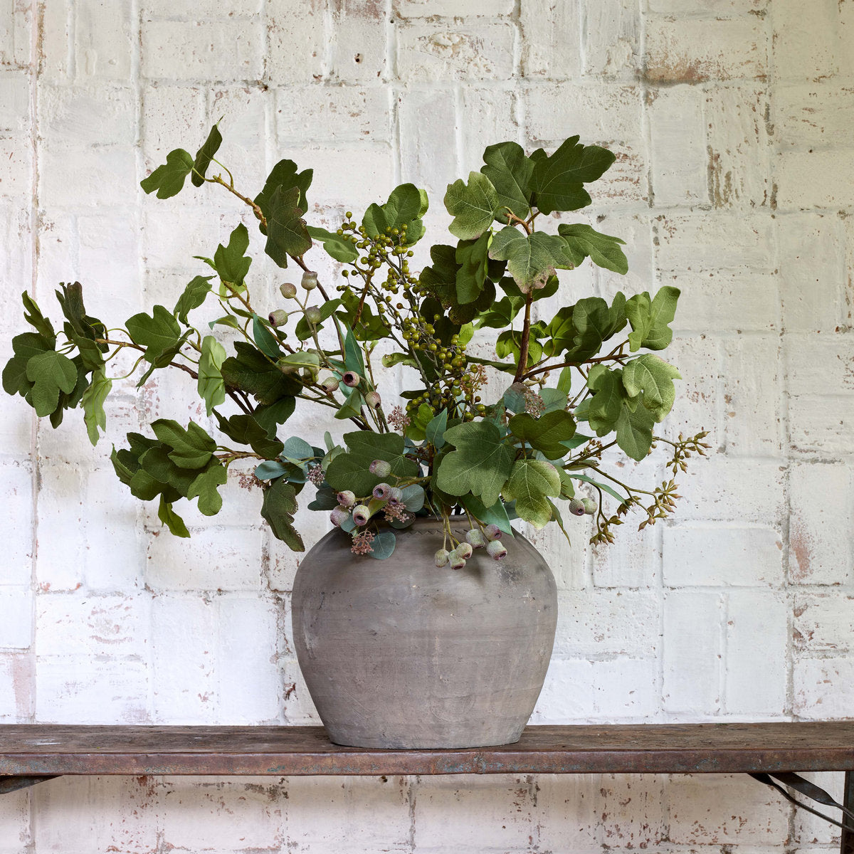 Vintage Grey Vase - Bloomist