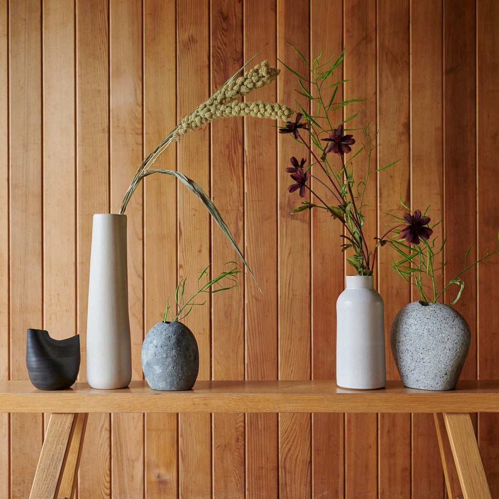 Medium Beach Stone Vase - Bloomist