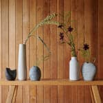 Medium Beach Stone Vase - Bloomist