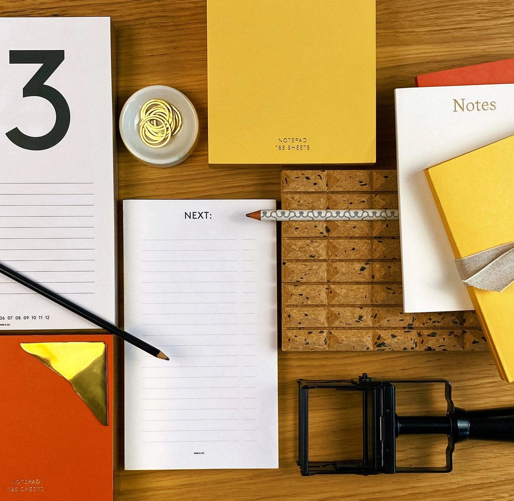 Yellow Notepad with Gilded Edges - Bloomist