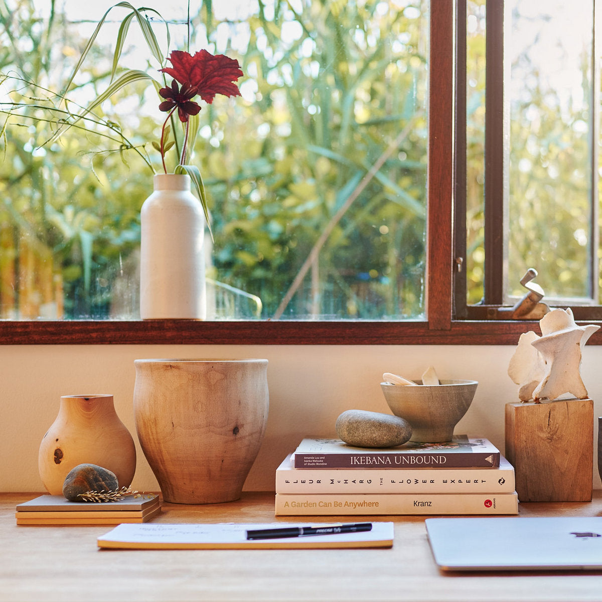 White Walnut Bell Vase - Bloomist