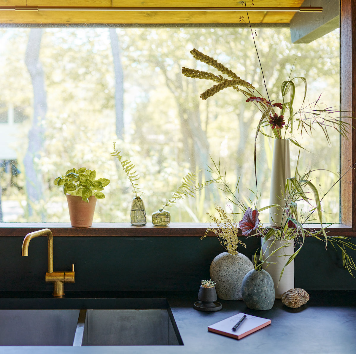 Studio Planter, Whitewash - Bloomist