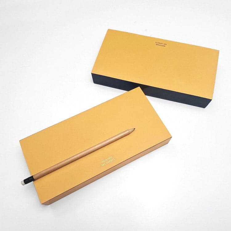 Yellow Notepad with Gilded Edges - Bloomist
