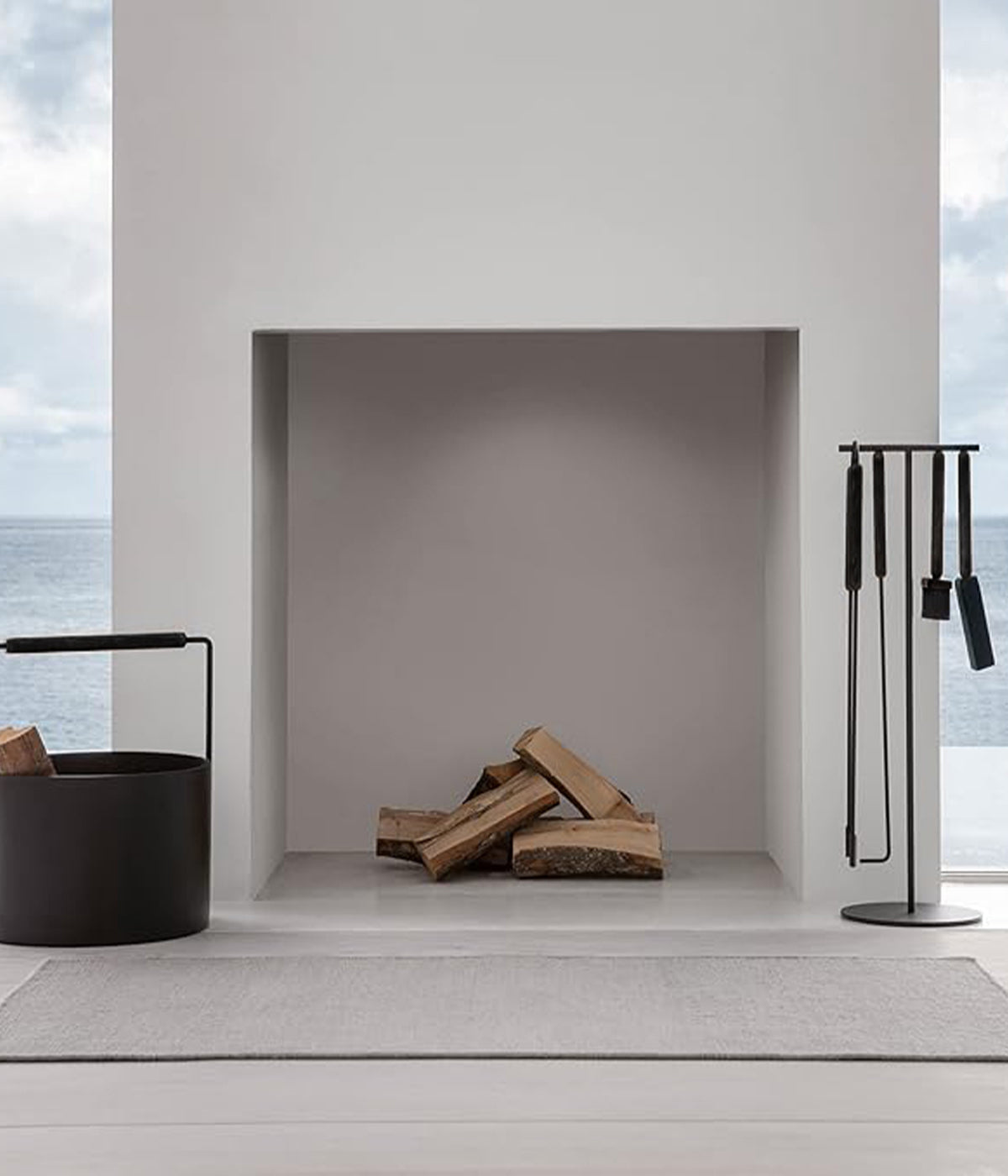 ⭐︎定価10万⭐︎blomus ASHI 暖炉ツールセット Ashi 5-Piece Fireplace Tool Set | Modern Fireplace Accessories