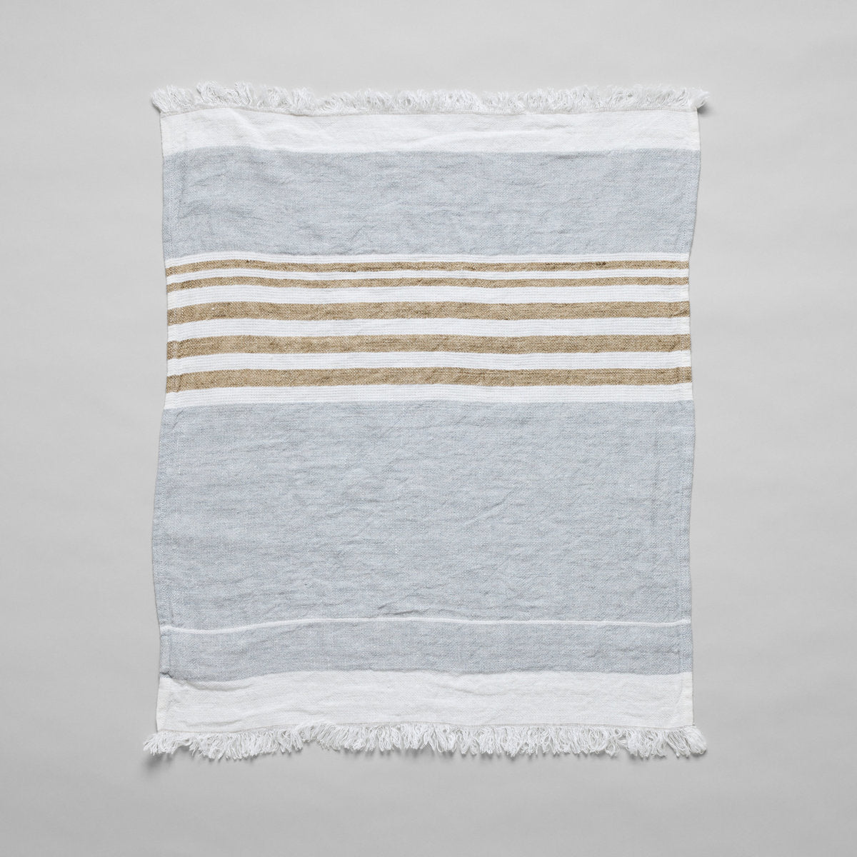 Ash Belgian Linen Towel - Thumbnail 3