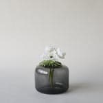 Big Gem Vase, Charcoal