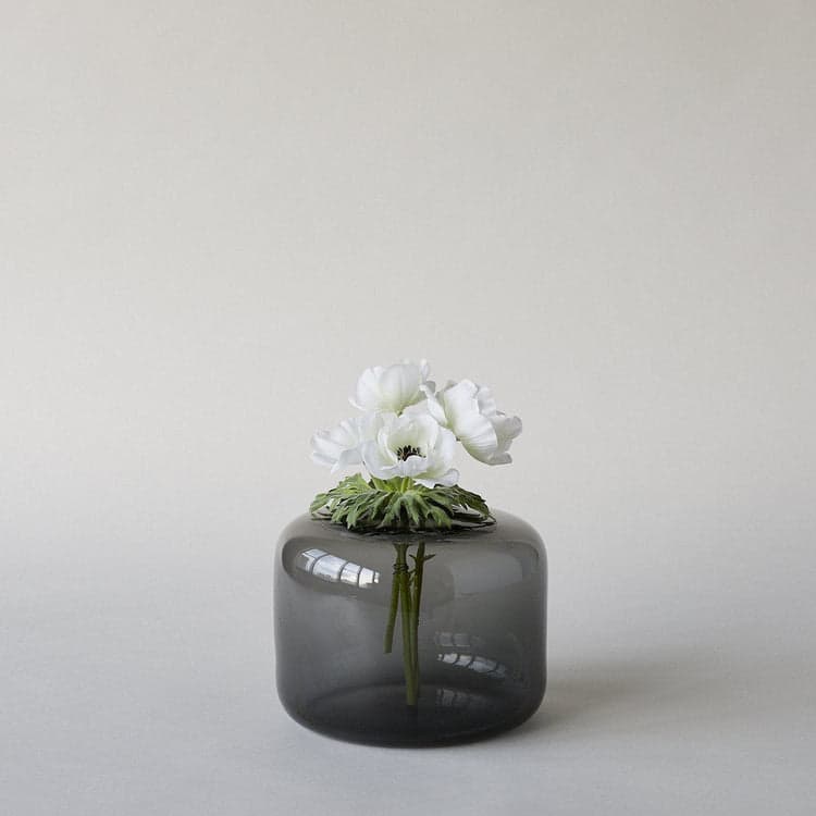 Big Gem Vase, Charcoal
