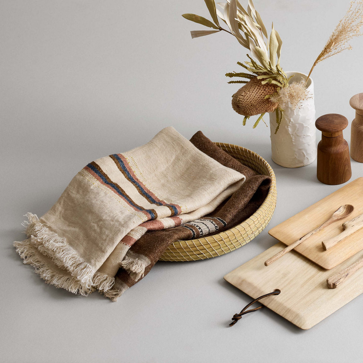 Bruges Belgian Linen Towel - Thumbnail 4