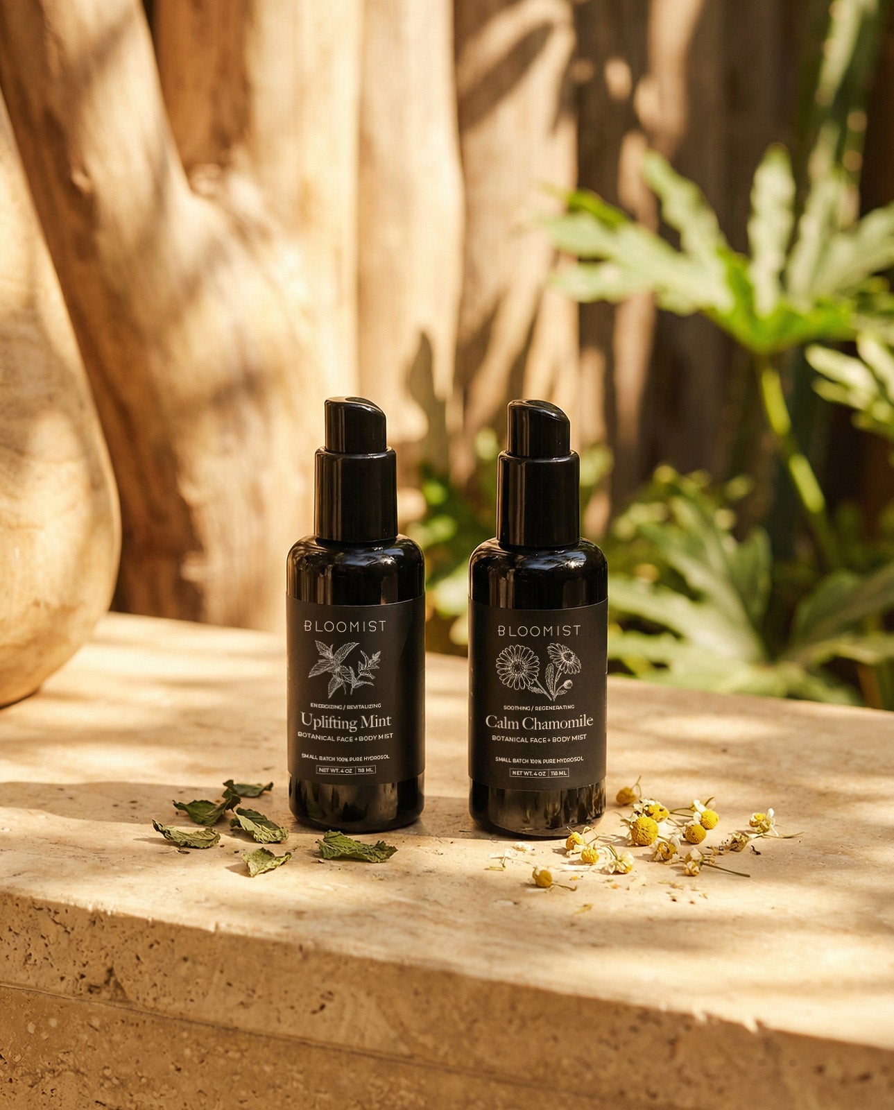 Hydrating face mist spray with Krishna Tulsi extract