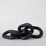 Charcoal Wood Chain, Large Link - Bloomist