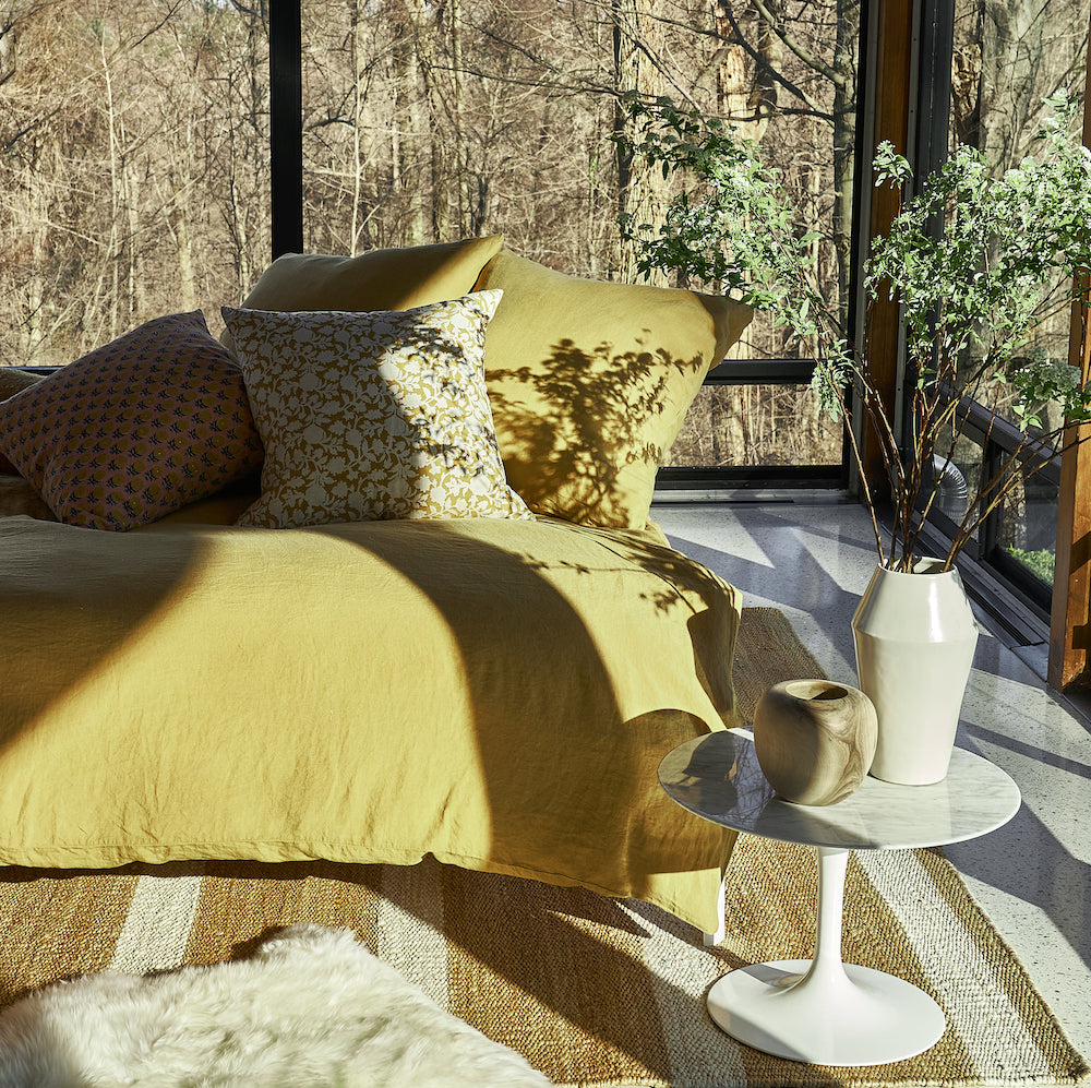 Stonewashed Hemp Duvet Cover - Thumbnail 3