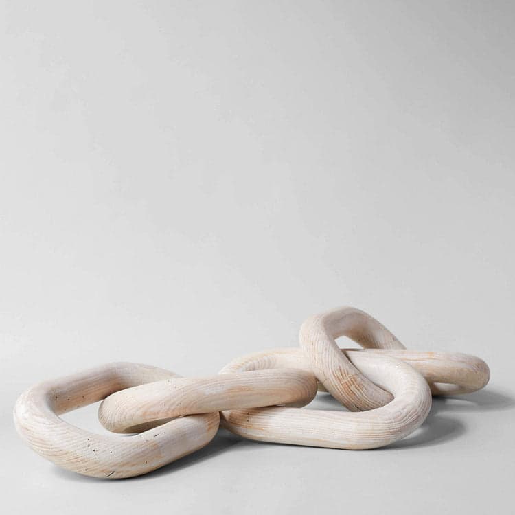 Pale Wood Chain, Large Link - Bloomist