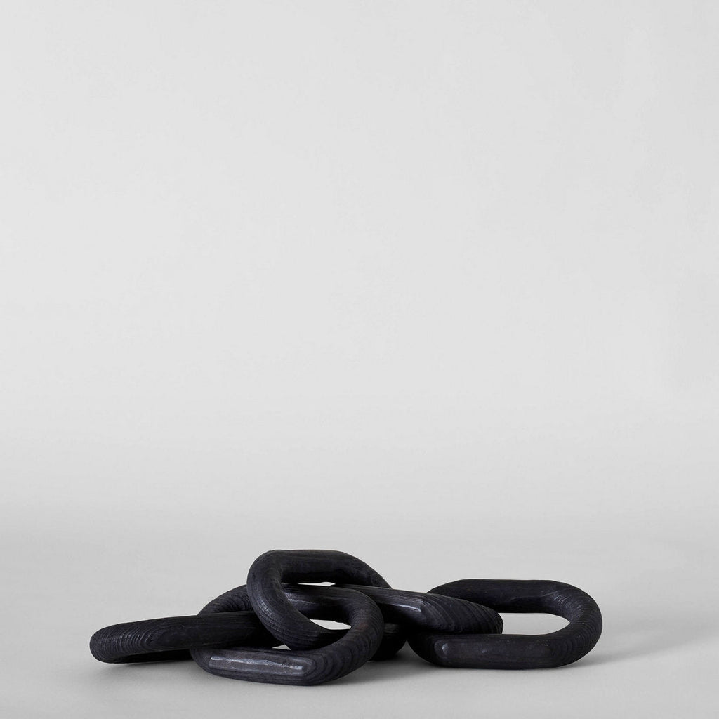 Charcoal Wood Chain, Small Link - Bloomist