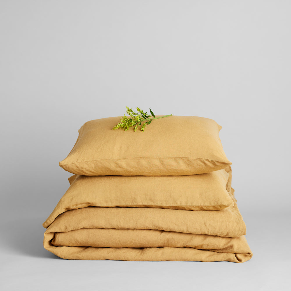 Stonewashed Hemp Duvet Cover - Bloomist