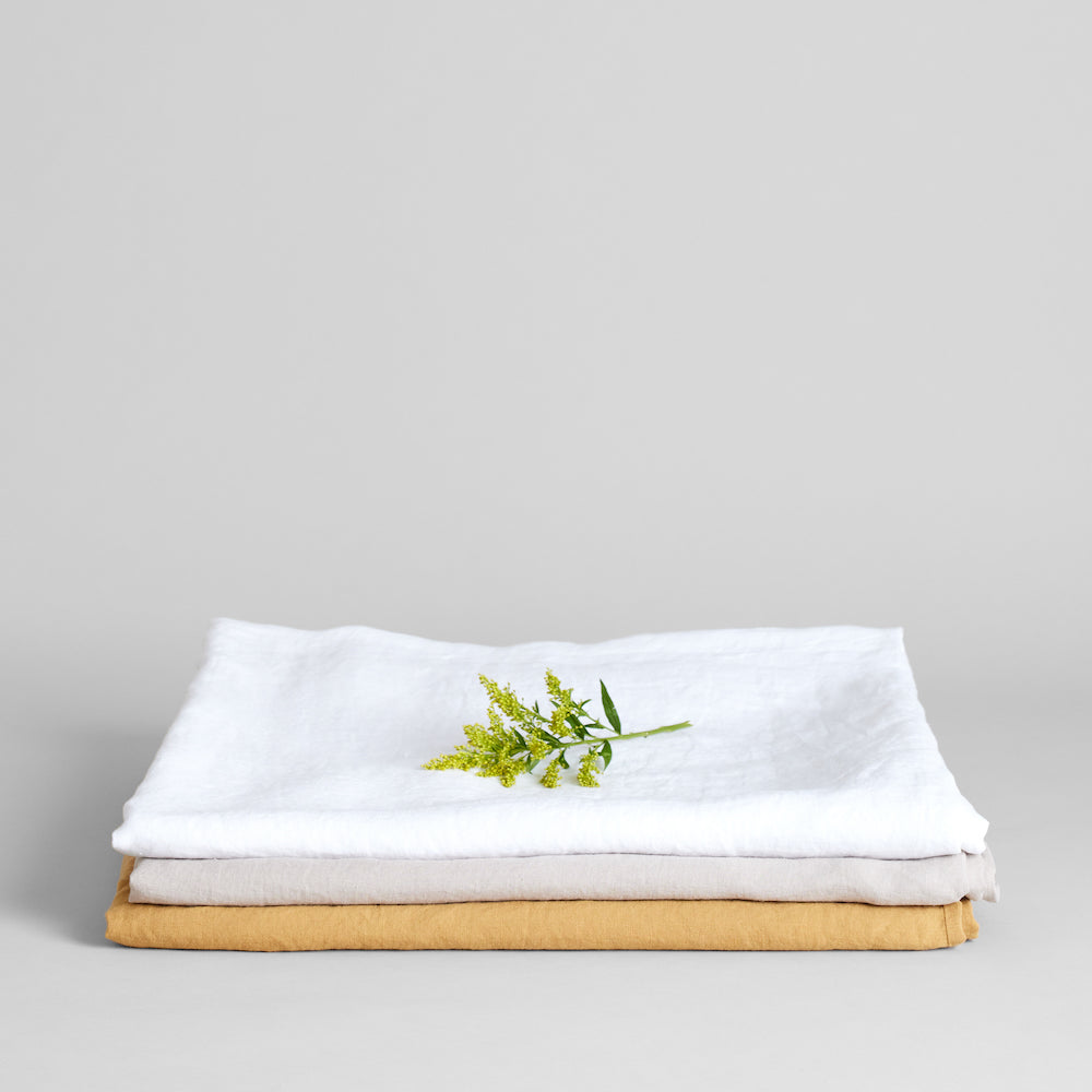 Stonewashed Hemp Duvet Cover - Bloomist