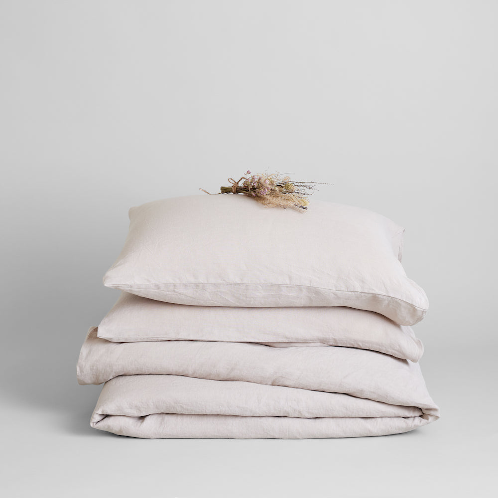 Stonewashed Hemp Duvet Cover