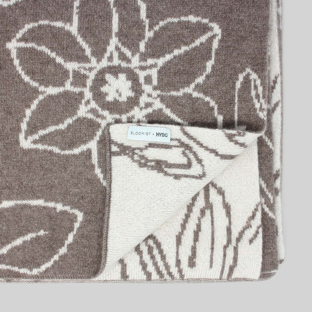 The Flora Cashmere Throw
