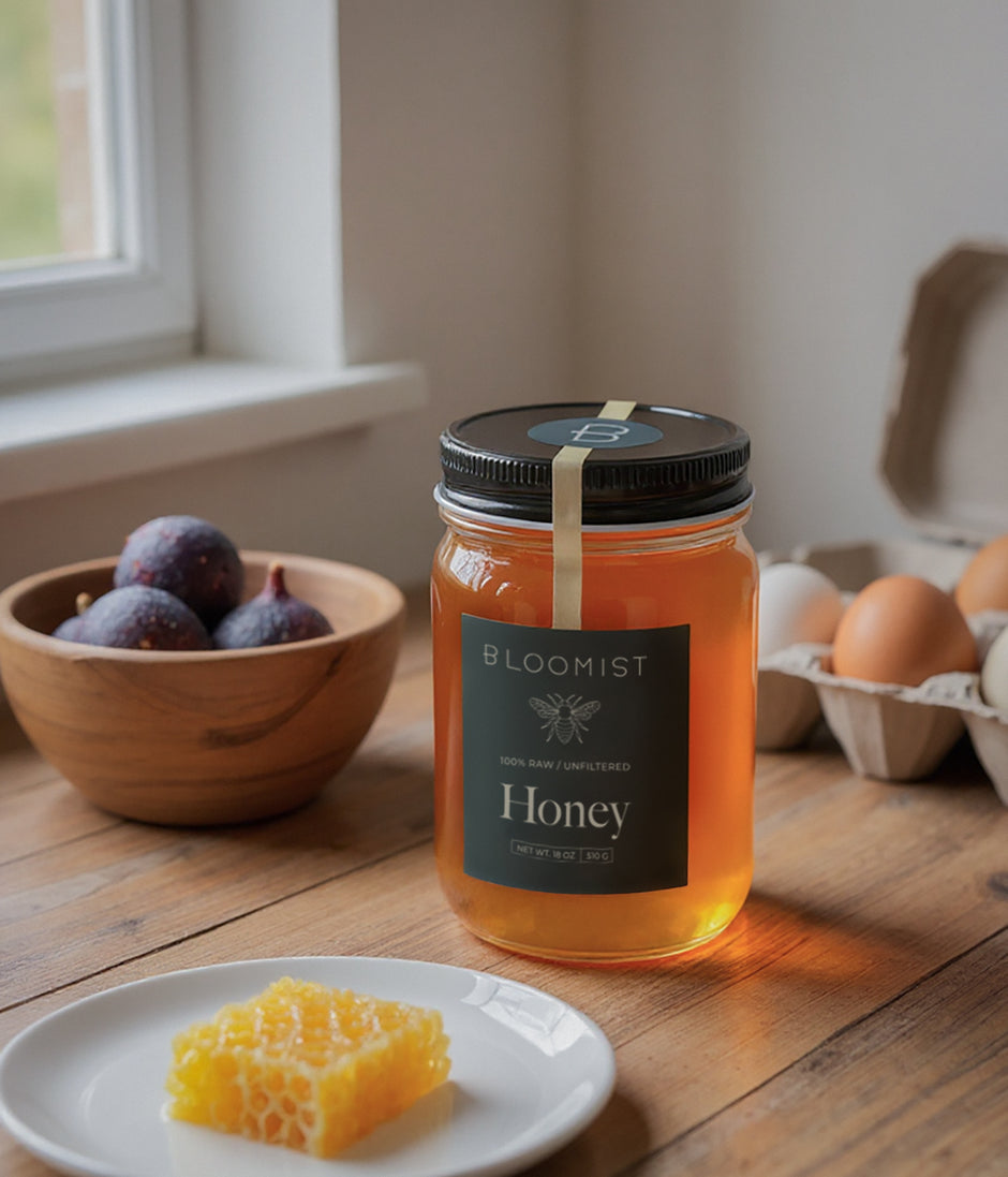 Bloomist raw unfiltered honey private reserve
