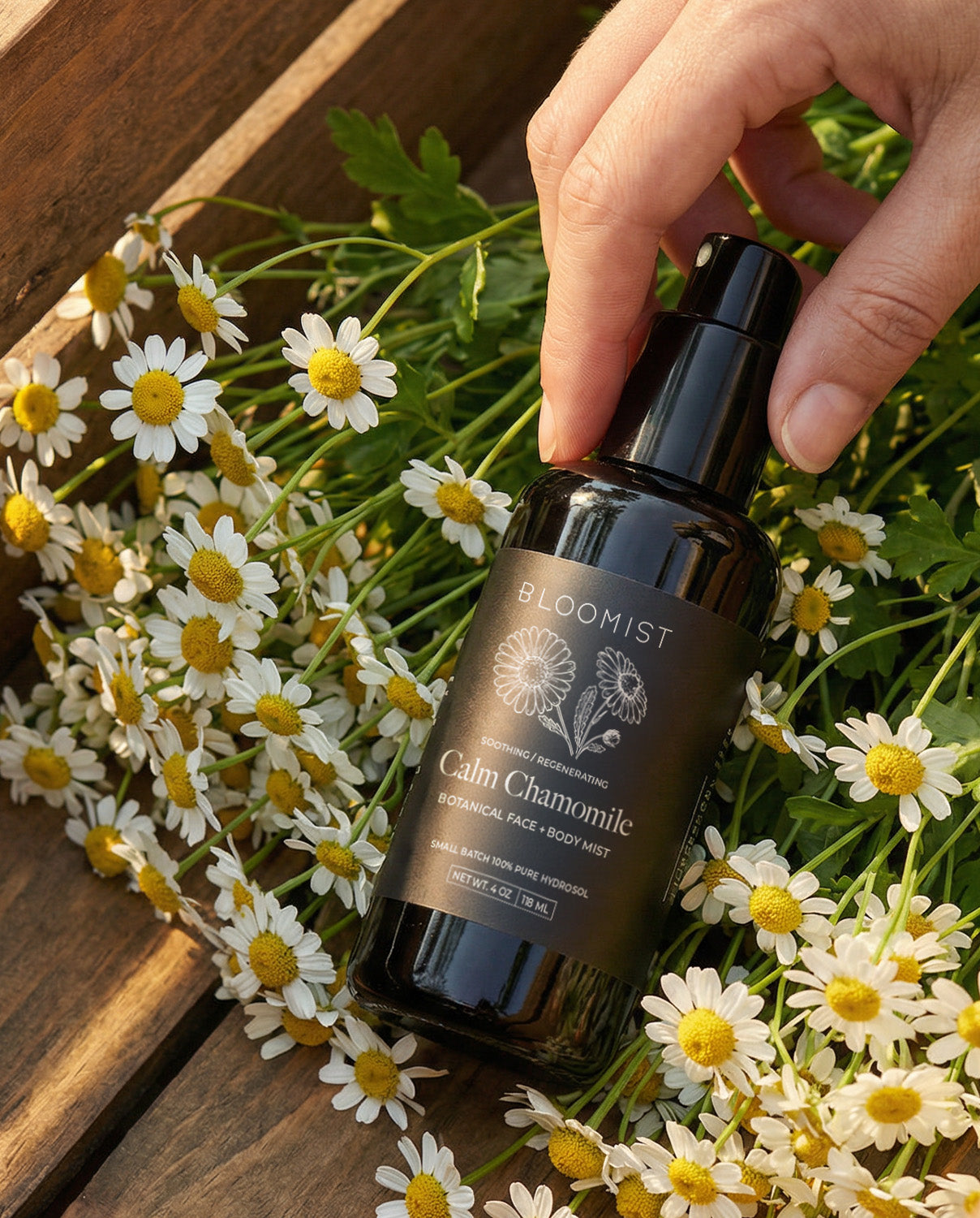 Chamomile hydrosol with lavender and lemon balm