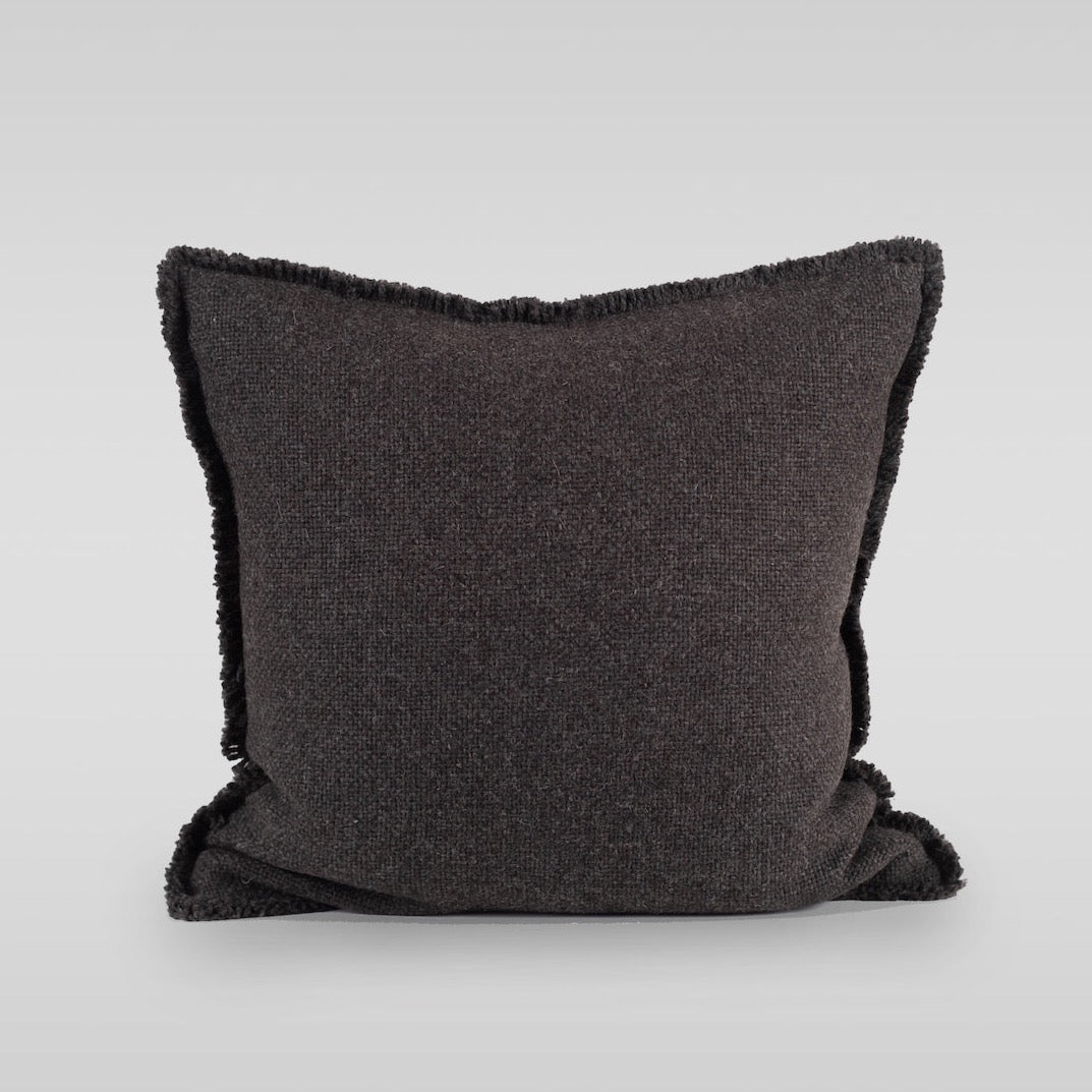 Treko Fringe Wool Pillow