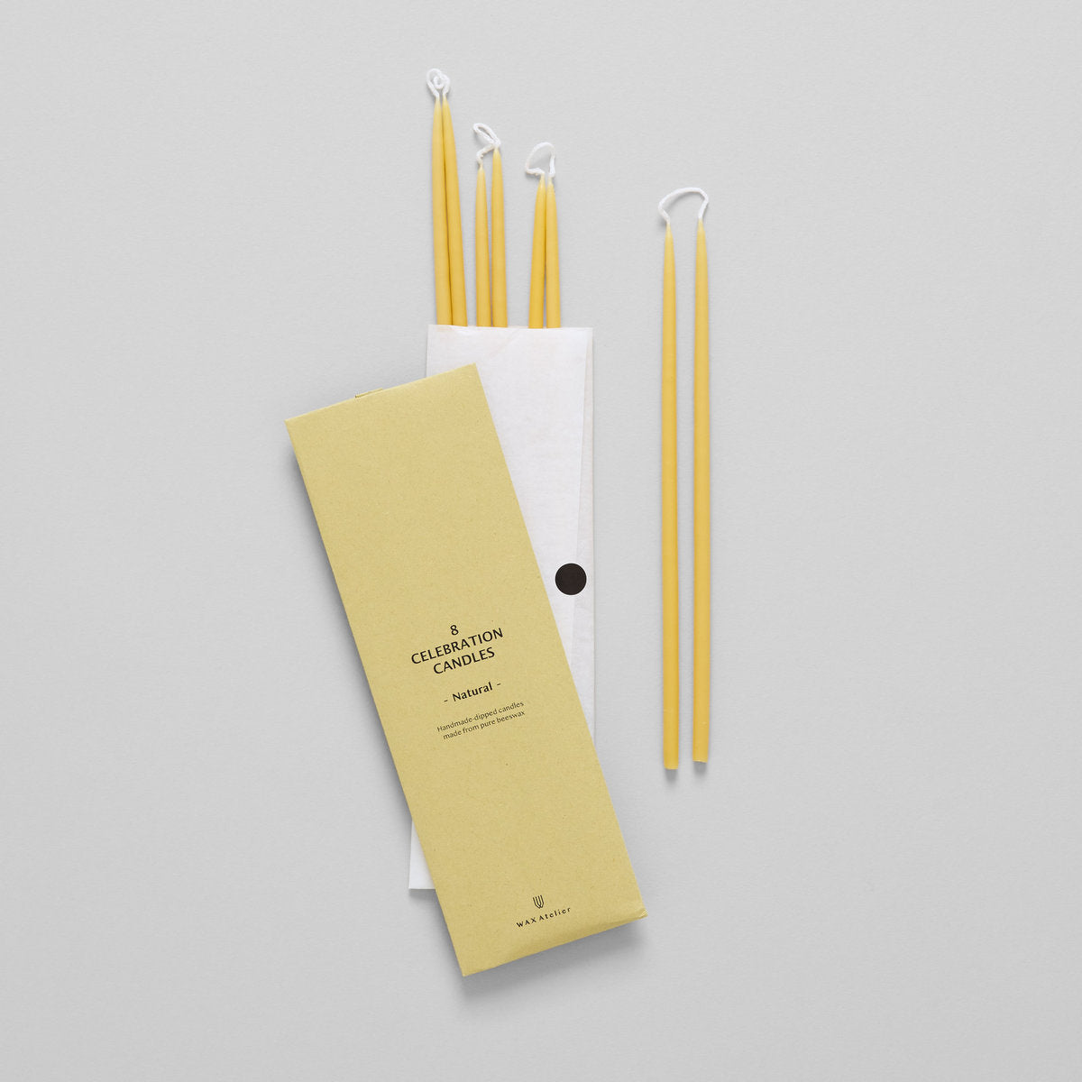 Beeswax Celebration Candles, Set of 8 - Bloomist