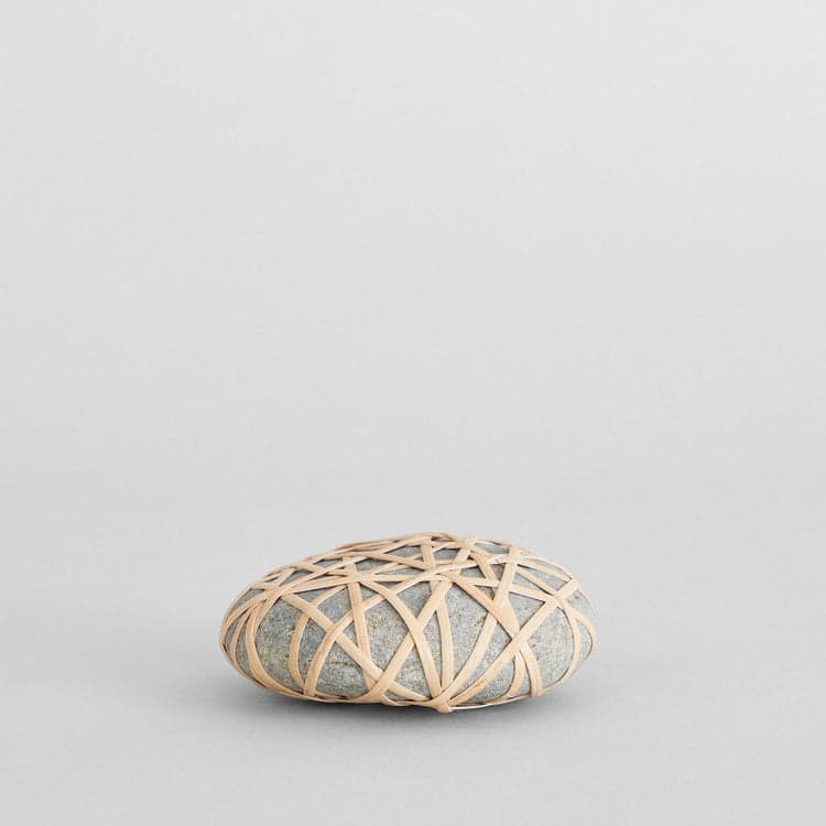Bamboo Wrapped Rock - Bloomist