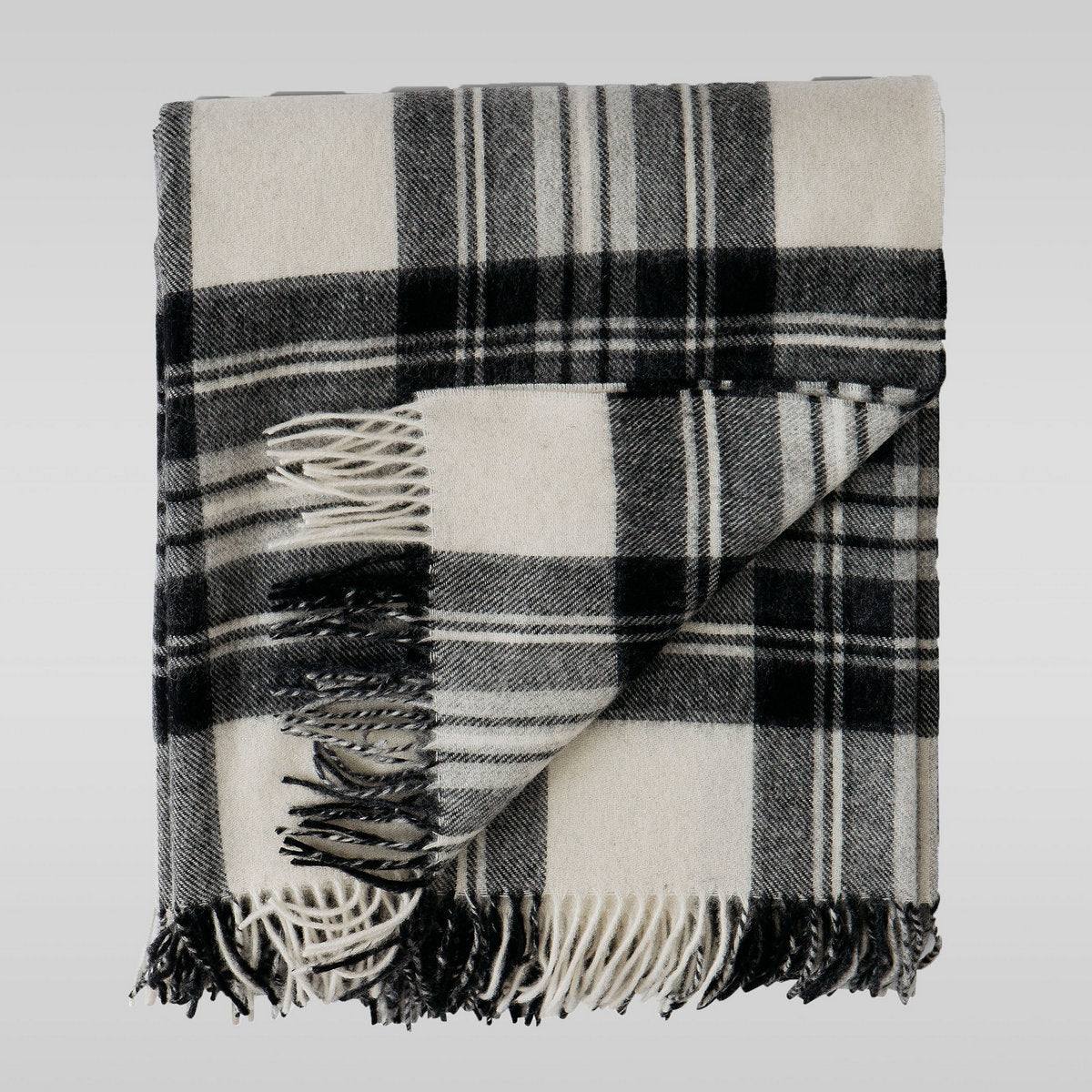 Patterned Merino Throw - Bloomist