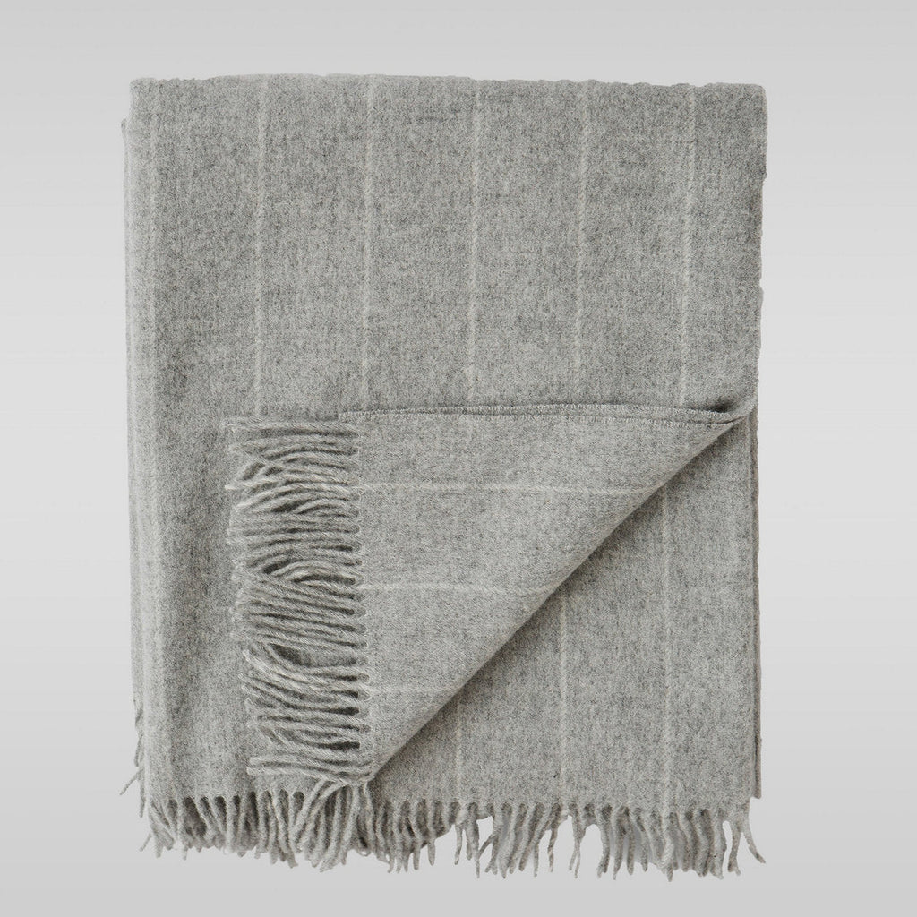 Patterned Merino Throw - Bloomist