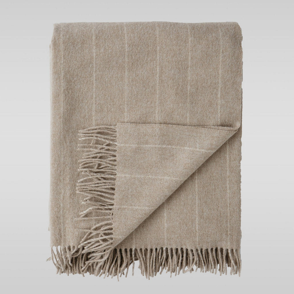 Patterned Merino Throw - Bloomist