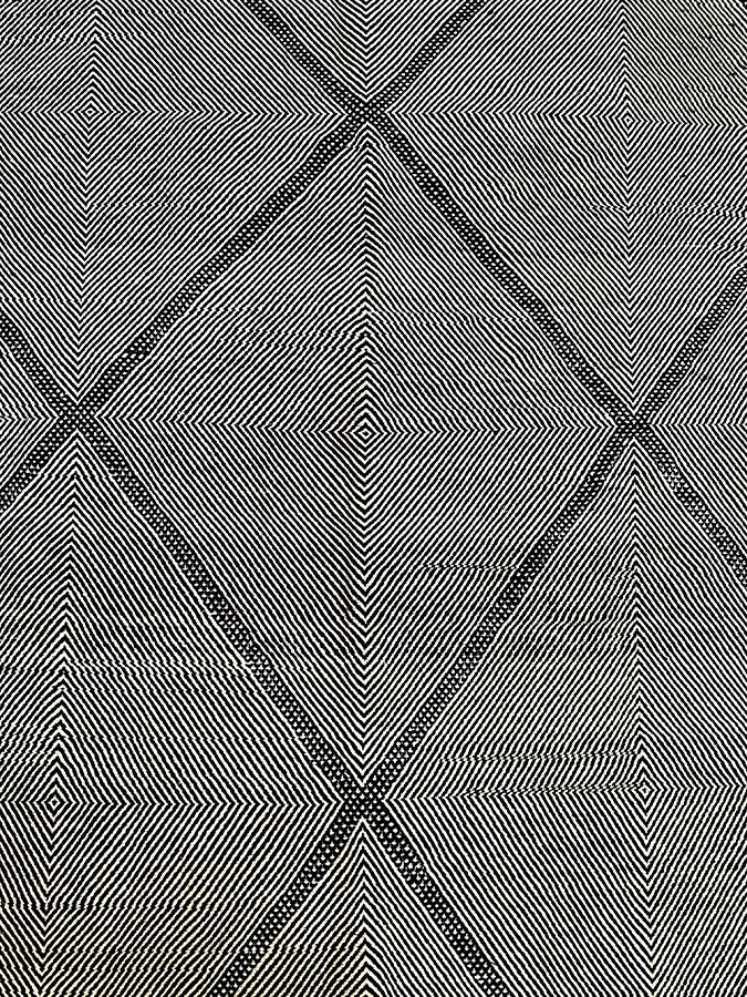 Trellis Pattern Flatweave Rug