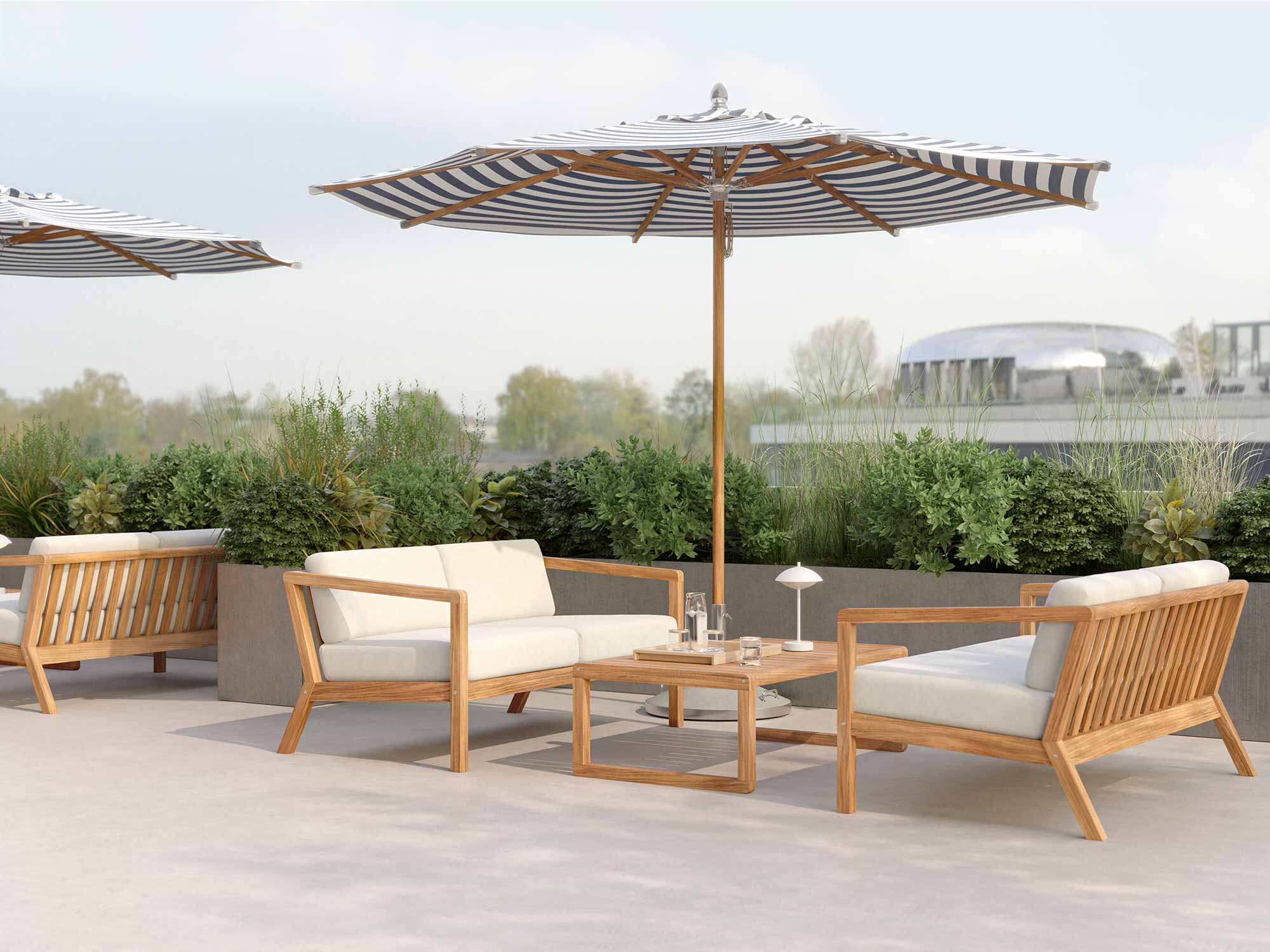 Atlantis Round Umbrella - Thumbnail 5