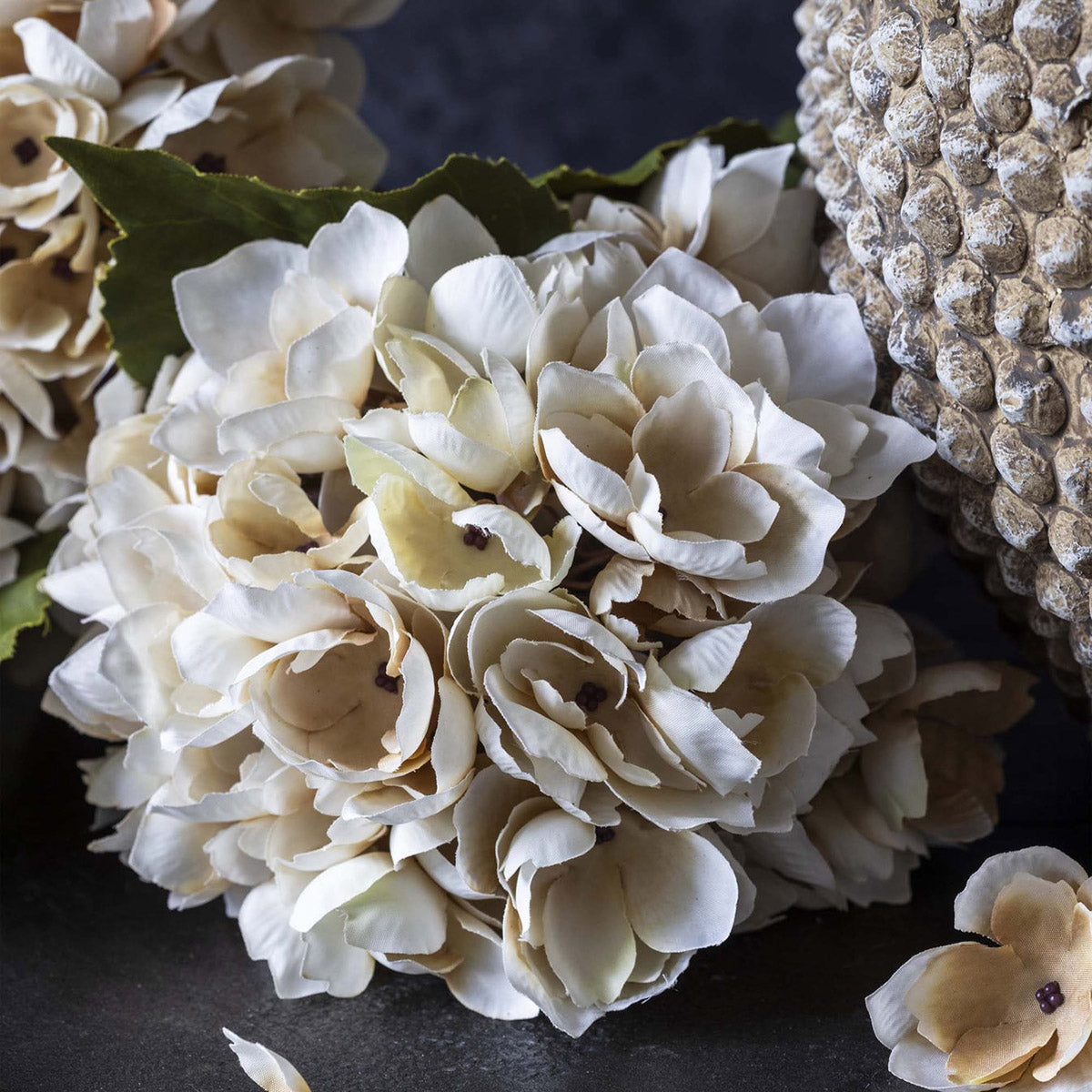 Morning Mist Artificial Hydrangea | Faux Floral Stem