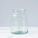 Recycled Glass French Mason Jar - Bloomist