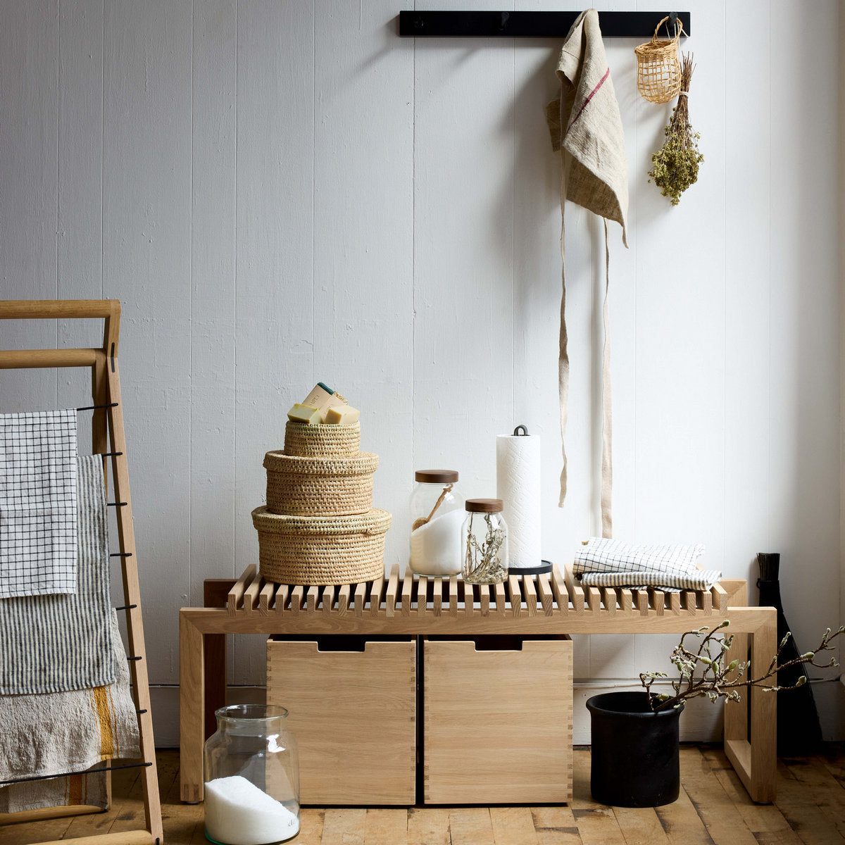 Hand-Turned Walnut Top Mason Jars - Bloomist