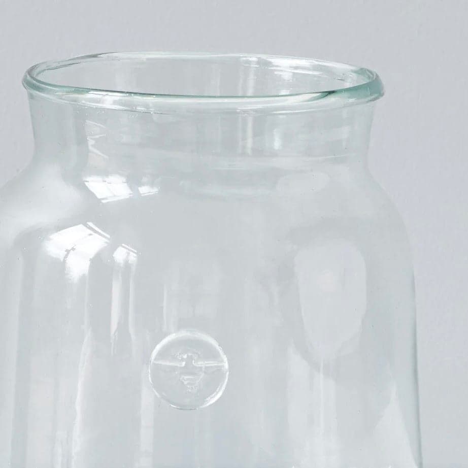 Recycled Glass French Mason Jar