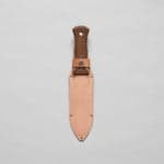 Hori Hori Knife With Natural Leather Holster